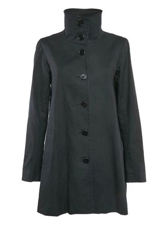 Ralph Lauren button cotton coat - Black