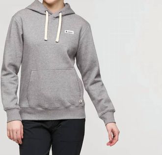 Cotopaxi Llama Patch Pullover Hoodie In Heather Grey