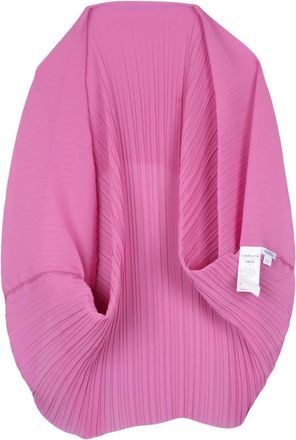 Max Mara Coprispalle Plisettato - Dames - Ponchos - Roze - ONE Size - Polyester - Jassen