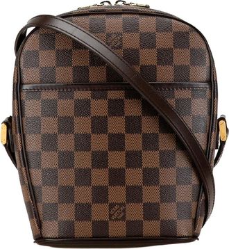 Louis Vuitton Brown Damier Ipanema Pm (Authentic Pre-Loved)