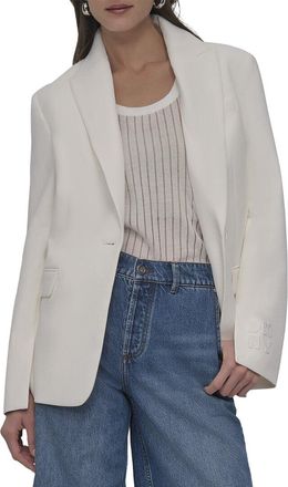 DKNY Dkny Logo Patch Blazer