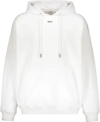 Off-white Logo Sweatshirt - Heren - Hoodies - Wit - XL - Katoen - Hoodies & sweatvesten