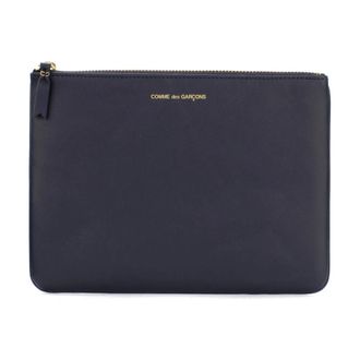 Comme Des Garçons Wallets & Cardholders, unisex, Blue, ONE SIZE, Bustina Wallet