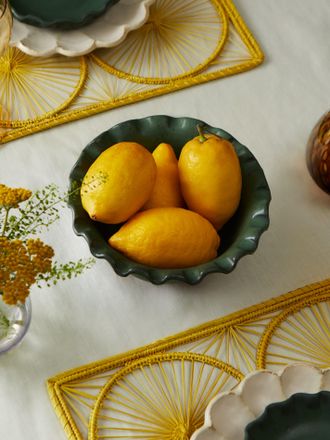 Perla Valtierra Hand-Glazed Ceramic Small Serving Bowl