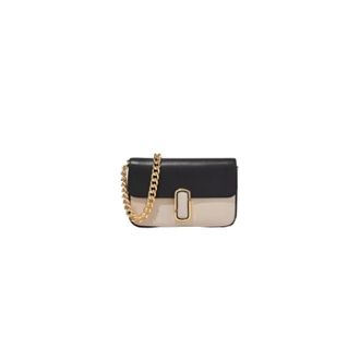 Marc Jacobs The J Marc Shoulder Bag - Dames - Schoudertassen - Beige - ONE Size - Leer - Tassen