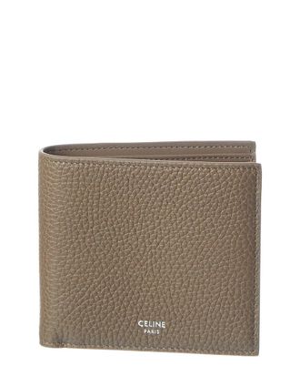 Celine Celine Bifold Leather Card Holder