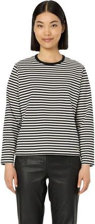Gerard Darel Hulia Long Sleeve Crew Neck Top in Ecru at Nordstrom, Size X-Large