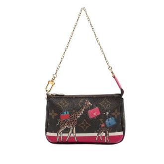 Louis Vuitton Pre-owned Mini Bags, female, Brown, Size: ONE SIZE Pre-owned Canvas Mini Bag