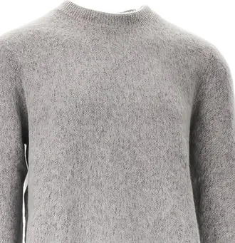 Emporio Armani Wool Crewneck Sweater - Grey
