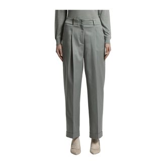 PESERICO Dames, Broeken, Grijs, Maat: XL