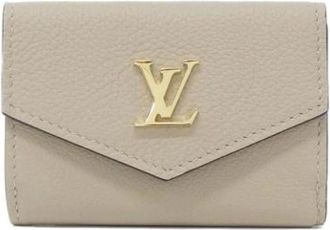 Louis Vuitton Pre-owned Wallets, female, Gray, Size: ONE SIZE Pre-owned Tri-fold Wallet