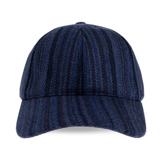 Paul Smith Caps, male, Black, Size: ONE SIZE Signature Stripe Baseball Cap