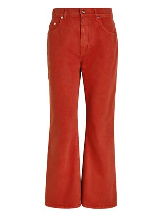Gabriela Hearst Ezra bootcut jeans - Orange