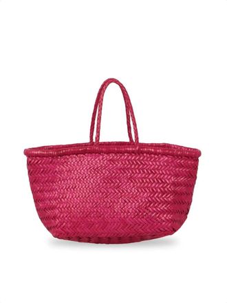 Dragon Diffusion Tassen, Dames, Roze, ONE Size, Leer, Bamboo Triple Jump Handtas