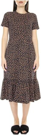 Barbour Midi Jurk - Dames - Casual kleedjes - Veelkleurig - M - Katoen - Kleedjes