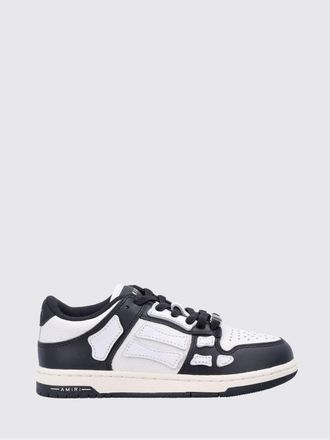 Amiri Sneakers low top Skel da bambino in pelle con applicazioni a contrasto