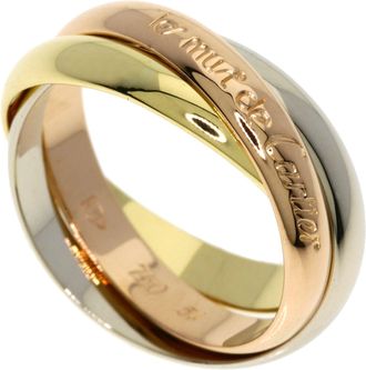 Cartier Yellow Gold (18K) Pink Gold (18K) White Gold (18K) Band Ring (Pre-Owned)