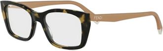 Fendi 1Qe 35I00A - unisex - Brillen - Bruin - 53 MM - Accessoires