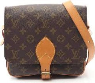 Louis Vuitton Pre-owned Cross Body Bags, female, Brown, Size: ONE SIZE Pre-owned Vintage Cross Body Bag