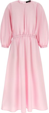 Fabiana Filippi Multicolor Cotton Long Womens Dress