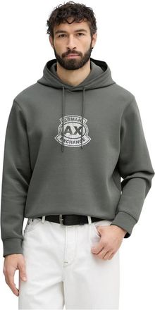 A|X Armani Exchange Hooded Sweatshirt - Heren - Hoodies - Groen - L - Katoen - Hoodies & sweatvesten