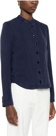 Emporio Armani Mujer, Blusas y Camisas, P&uacute;rpura, Talla: S