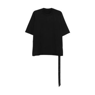 Rick Owens Walrus T-Shirt - Heren - Tops - Zwart - Maat: ONE Size Katoen