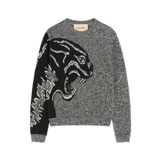 Valentino Hombre, Jerseys, Gris, Talla: L