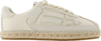 Amiri Pacific Bones Sneaker - Heren - Sneakers - Beige - 38 EU - Denim - Schoenen