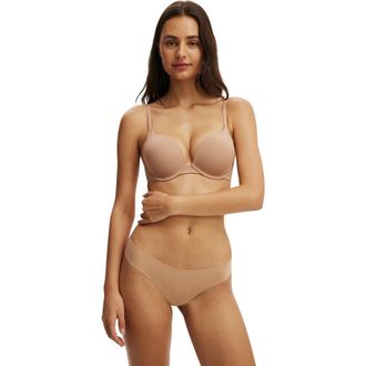 Cotton On Womens Ultimate Comfort Push Up2 T-Shirt Bra in Maple Sugar at Nordstrom, Size 32A