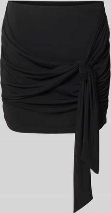 LeGer By Lena Gercke Minirock mit Bindeg&uuml;rtel Modell Elonie in Black, Gr&ouml;&szlig;e 38