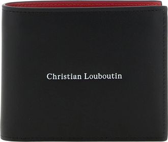 Christian Louboutin Canopy Bi-fold Portemonnee - Heren - Portefeuilles - Zwart - ONE Size - Accessoires