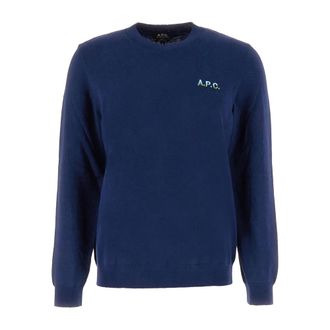 A.P.C. Hombre, Jerseys, Azul, Talla: L