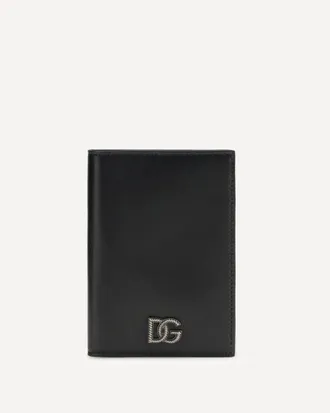 Dolce & Gabbana Leather Passport Holder Male UNI