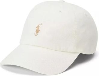 Polo Ralph Lauren Caps, female, Beige, Size: ONE SIZE Stylish Kapa Shirt for Men