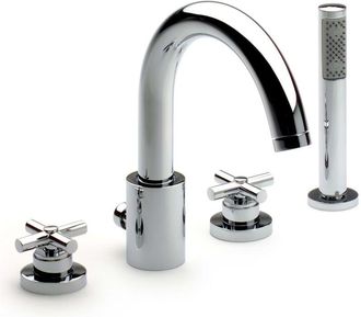 Roca Grifo De Repisa Para Ba&ntilde;o-ducha Con Inversor Loft - Roca