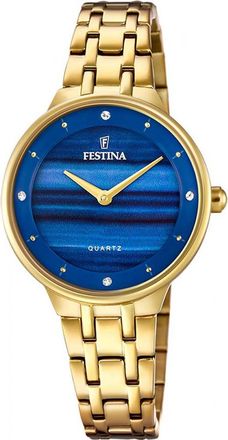 Festina Womens F20601-A Ladies Mademoiselle Watch - Gold - One Size