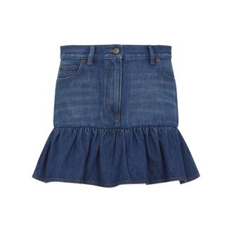 Valentino Mini Skirts Blue