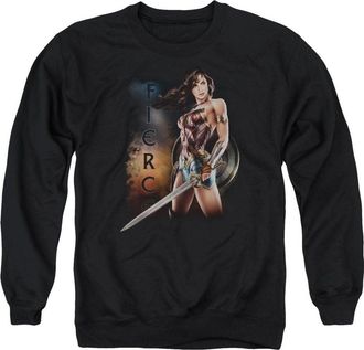 Gildan Wonder Woman Movie Fierce Adult Crewneck Sweatshirt