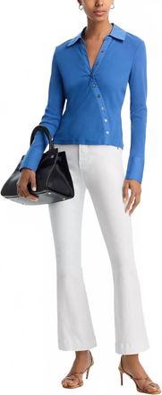 Veronica Beard Brenner Top In Blue