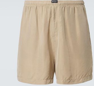 Prada Silk Bermuda shorts