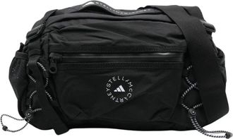 adidas by Stella McCartney Logo Heuptas - Dames - Outdooraccessoires - Zwart - ONE Size - Polyester - Fitness