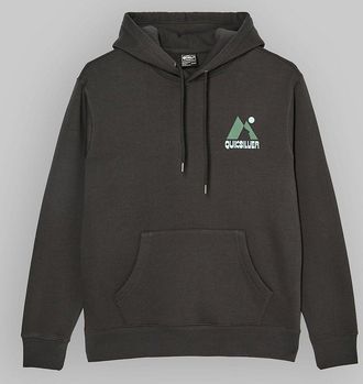 Quiksilver Salt Water Peak Hoodie grau