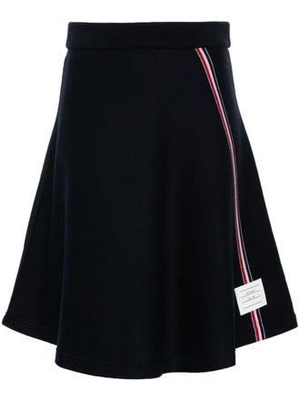 Thom Browne Katoenen midi-rok - Blauw