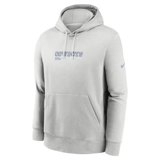 Nike Dallas Cowboys Slot Receiver Club Nike Mens NFL Pullover Hoodie in Grey | 01D10BB7RD-PF5