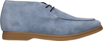 Eleventy Elf M&auml;nners Stiefel Blaues Wildleder/Puderblau