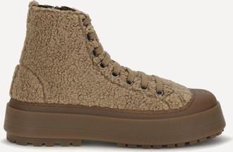 Casadei Explorer boucl&eacute; Sneakers Female 38.5