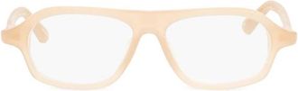 Jacquemus Becane Optical - Dames - Brillen - Beige - ONE Size - Accessoires