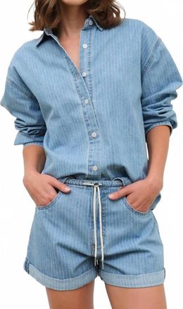 Daze Madison Drawstring Shorts In Whimsy
