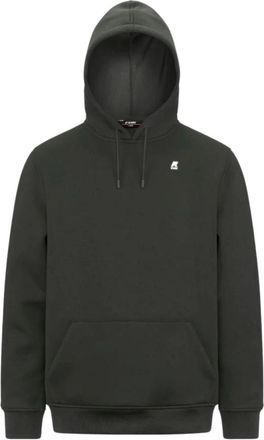 K-Way Bernie Spacer Hoodie - Heren - Hoodies - Groen - XL - Katoen - Hoodies & sweatvesten